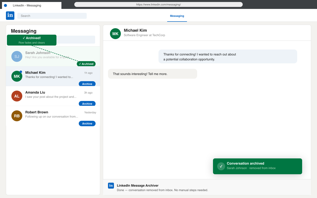 Thread archived successfully