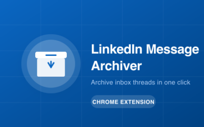 LinkedIn Message Archiver — Chrome Extension